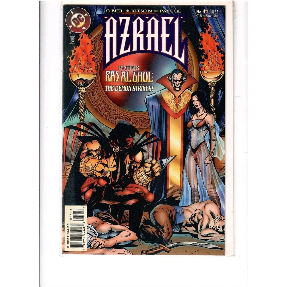 Lot of 7 DC Comics Comic Book Lot Mix Flash Superman Catwoman Teen Titans Azrael